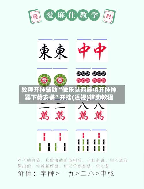 教程开挂辅助“微乐陕西麻将开挂神器下载安装	”开挂(透视)辅助教程-第2张图片