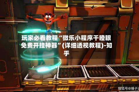 玩家必看教程“微乐小程序干瞪眼免费开挂神器”(详细透视教程)-知乎-第2张图片