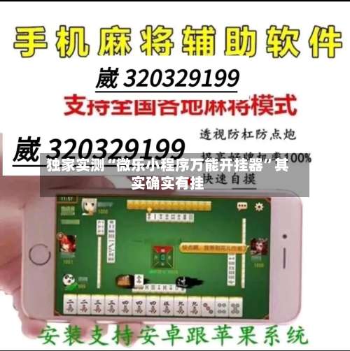 独家实测“微乐小程序万能开挂器	”其实确实有挂-第2张图片