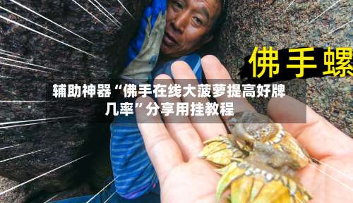 辅助神器“佛手在线大菠萝提高好牌几率	”分享用挂教程-第2张图片