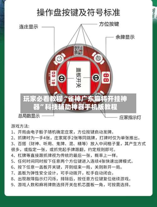 玩家必看教程“雀神广东麻将开挂神器”科技辅助神器手机版教程-第1张图片