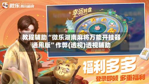 教程辅助“微乐湖南麻将万能开挂器通用版”作弊(透视)透视辅助-第3张图片