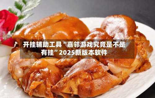 开挂辅助工具“嘉邻游戏究竟是不是有挂”2025新版本软件-第1张图片