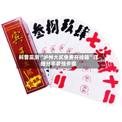 科普实测“泸州大贰免费开挂器”详细分享装挂步骤-第1张图片