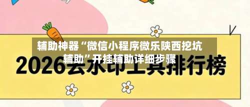 辅助神器“微信小程序微乐陕西挖坑辅助”开挂辅助详细步骤-第1张图片