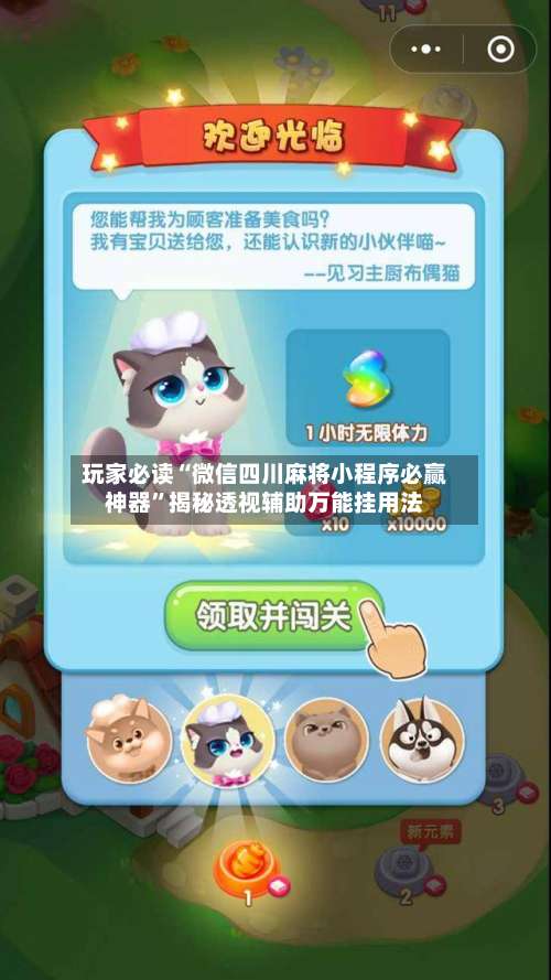 玩家必读“微信四川麻将小程序必赢神器	”揭秘透视辅助万能挂用法-第2张图片