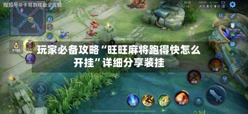 玩家必备攻略“旺旺麻将跑得快怎么开挂	”详细分享装挂-第1张图片