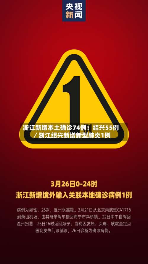 浙江新增本土确诊74例：绍兴55例／浙江绍兴新增新型肺炎1例-第3张图片