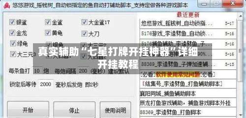 真实辅助“七星打牌开挂神器”详细开挂教程-第1张图片