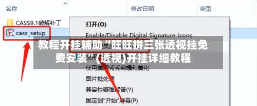 教程开挂辅助“旺旺拼三张透视挂免费安装”(透视)开挂详细教程-第1张图片