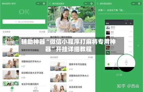 辅助神器“微信小程序打麻将专用神器	”开挂详细教程-第1张图片