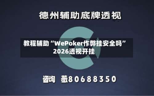 教程辅助“WePoker作弊挂安全吗”2026透视开挂-第1张图片