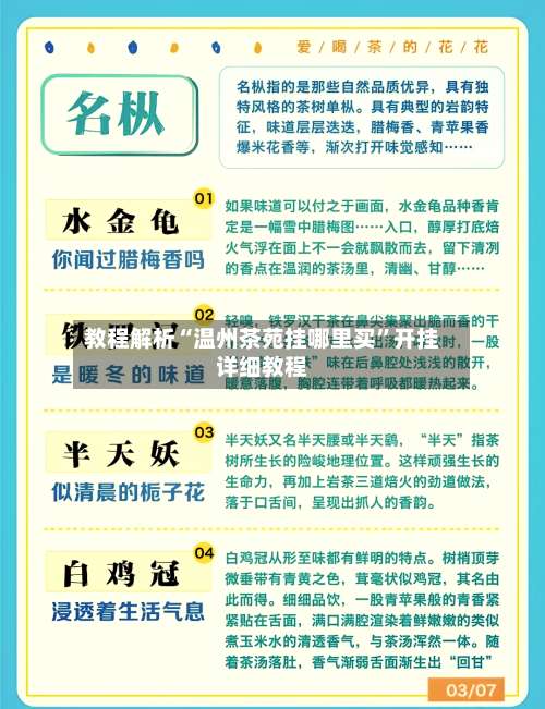 教程解析“温州茶苑挂哪里买”开挂详细教程-第1张图片