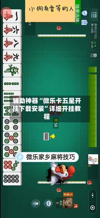 辅助神器“微乐卡五星开挂下载安装”详细开挂教程-第3张图片