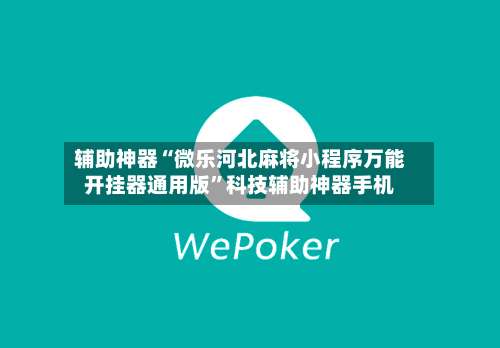 辅助神器“微乐河北麻将小程序万能开挂器通用版”科技辅助神器手机-第1张图片