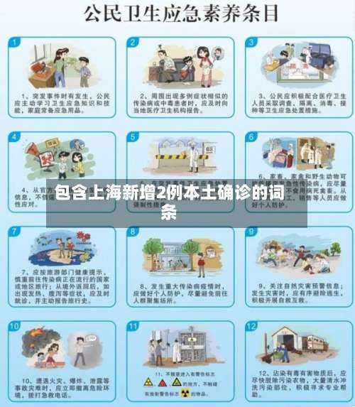 包含上海新增2例本土确诊的词条-第1张图片