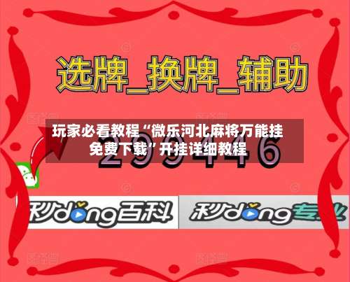 玩家必看教程“微乐河北麻将万能挂免费下载	”开挂详细教程-第2张图片