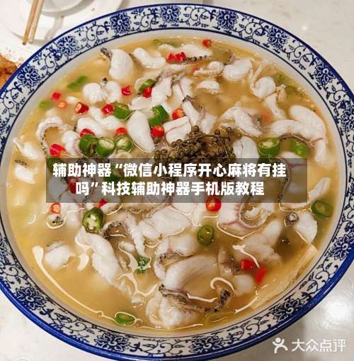 辅助神器“微信小程序开心麻将有挂吗	”科技辅助神器手机版教程-第1张图片