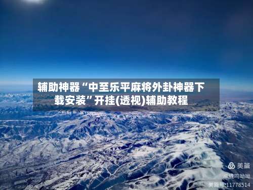 辅助神器“中至乐平麻将外卦神器下载安装	”开挂(透视)辅助教程-第1张图片