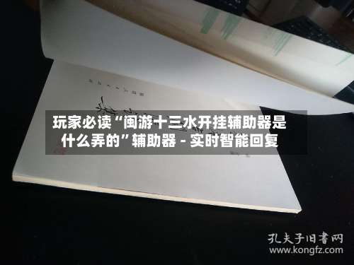 玩家必读“闽游十三水开挂辅助器是什么弄的”辅助器 - 实时智能回复-第3张图片