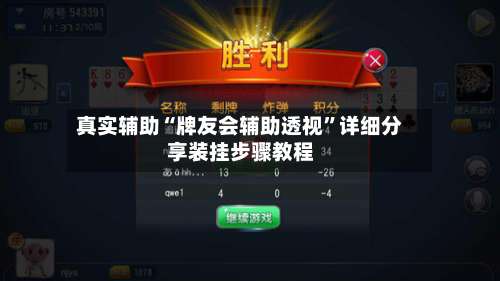 真实辅助“牌友会辅助透视	”详细分享装挂步骤教程-第2张图片