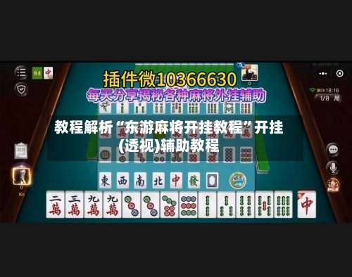 教程解析“东游麻将开挂教程	”开挂(透视)辅助教程-第2张图片