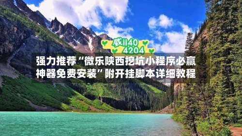 强力推荐“微乐陕西挖坑小程序必赢神器免费安装	”附开挂脚本详细教程-第2张图片