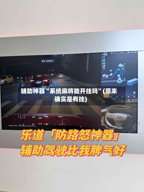 辅助神器“系统麻将能开挂吗”(原来确实是有挂)-第3张图片