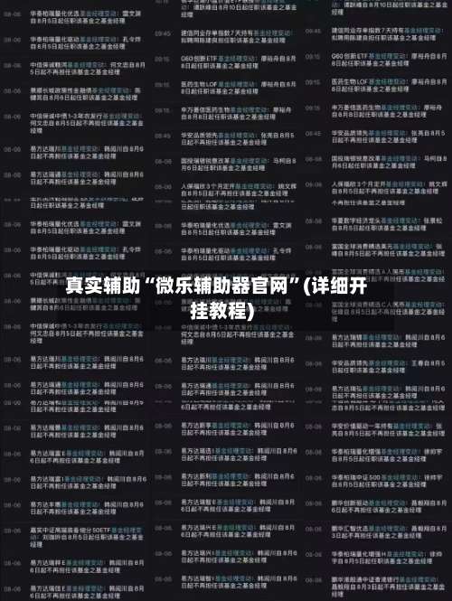 真实辅助“微乐辅助器官网”(详细开挂教程)-第2张图片