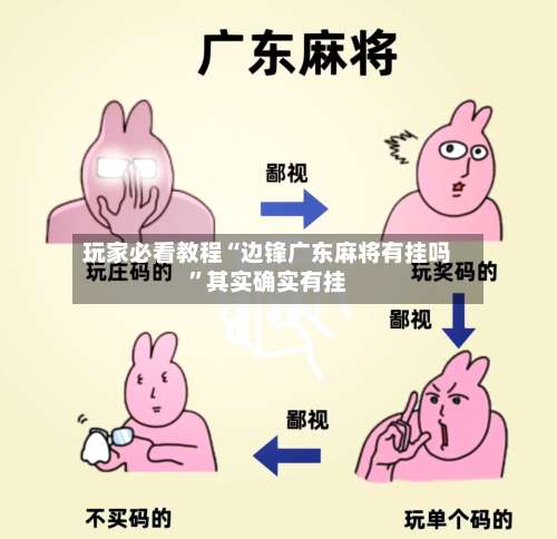 玩家必看教程“边锋广东麻将有挂吗”其实确实有挂-第1张图片