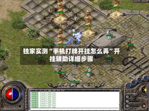 独家实测“手机打牌开挂怎么弄”开挂辅助详细步骤-第1张图片