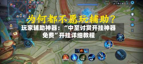 玩家辅助神器：“中至讨赏开挂神器免费”开挂详细教程-第1张图片