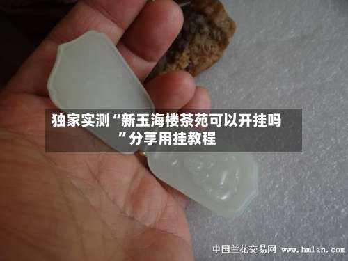 独家实测“新玉海楼茶苑可以开挂吗”分享用挂教程-第3张图片