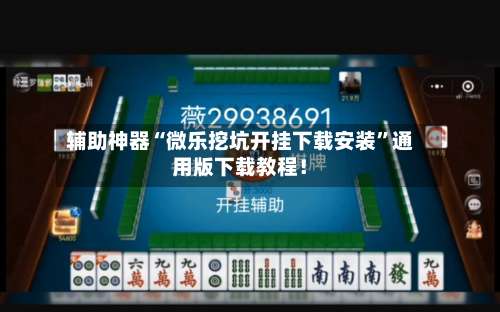 辅助神器“微乐挖坑开挂下载安装”通用版下载教程！-第3张图片