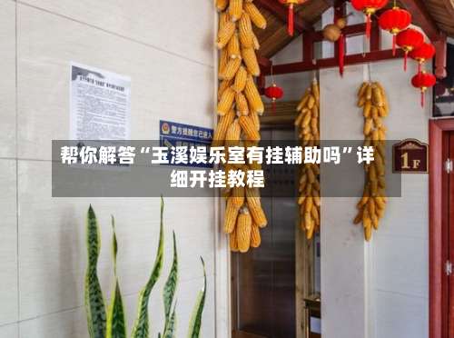 帮你解答“玉溪娱乐室有挂辅助吗”详细开挂教程-第1张图片