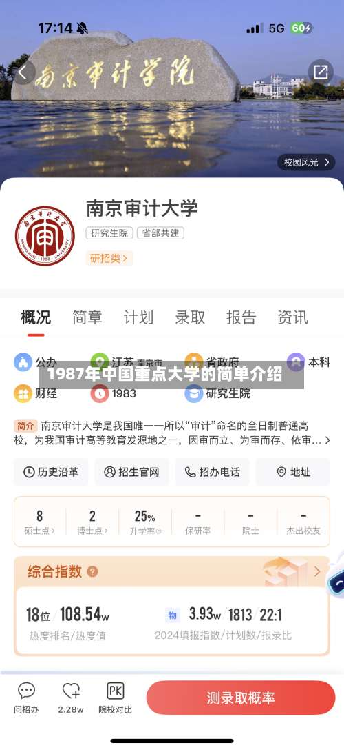 1987年中国重点大学的简单介绍-第2张图片