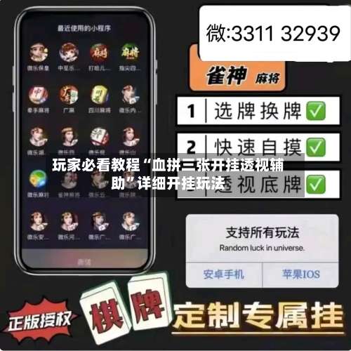 玩家必看教程“血拼三张开挂透视辅助	”详细开挂玩法-第1张图片