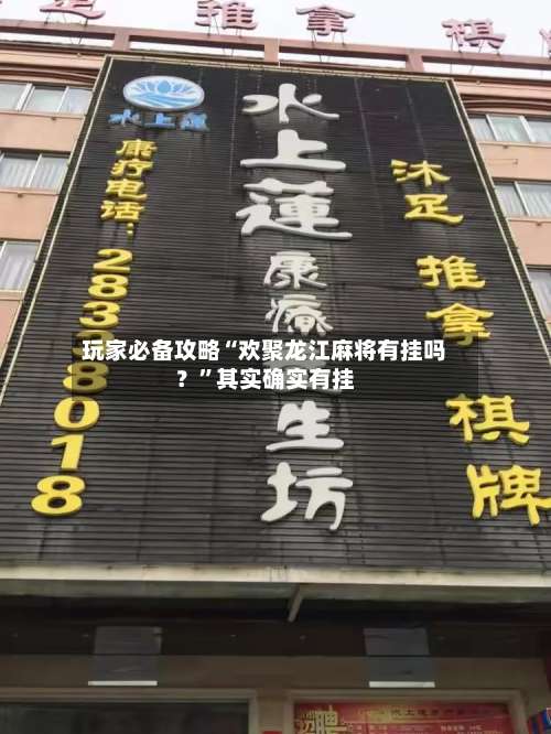 玩家必备攻略“欢聚龙江麻将有挂吗？”其实确实有挂-第1张图片