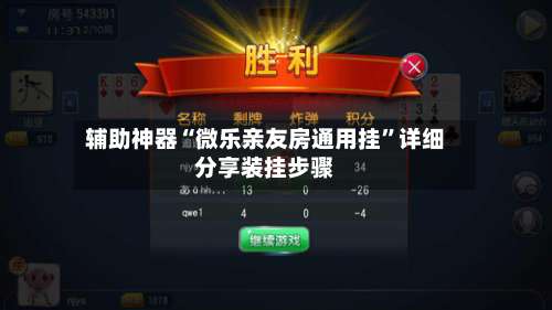 辅助神器“微乐亲友房通用挂”详细分享装挂步骤-第2张图片