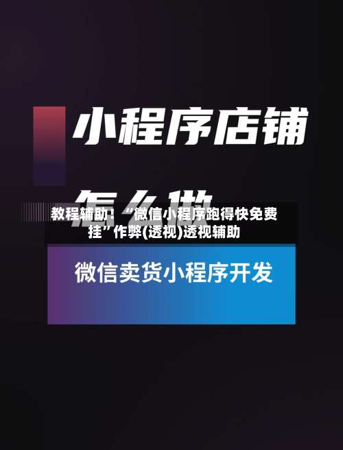 教程辅助！“微信小程序跑得快免费挂	”作弊(透视)透视辅助-第1张图片