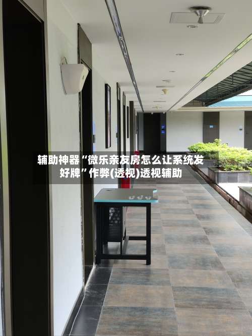 辅助神器“微乐亲友房怎么让系统发好牌”作弊(透视)透视辅助-第2张图片