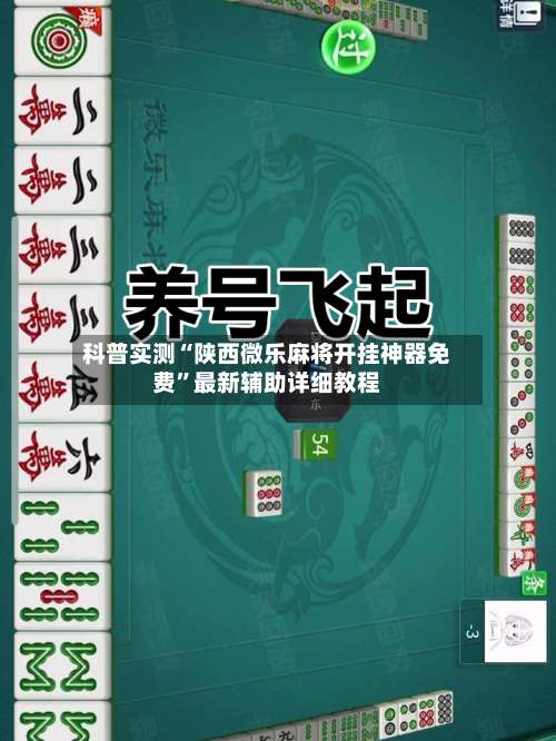 科普实测“陕西微乐麻将开挂神器免费	”最新辅助详细教程-第1张图片