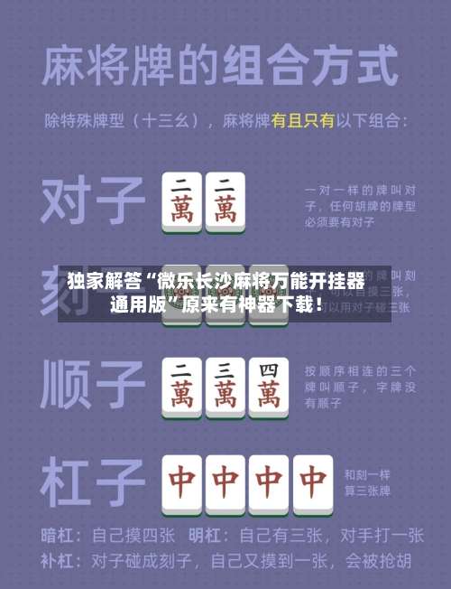 独家解答“微乐长沙麻将万能开挂器通用版	”原来有神器下载！-第1张图片