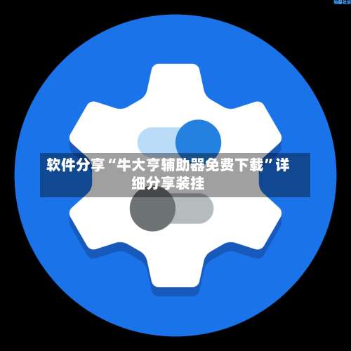 软件分享“牛大亨辅助器免费下载”详细分享装挂-第2张图片