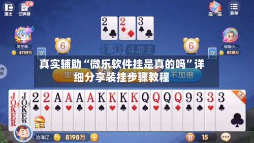 真实辅助“微乐软件挂是真的吗”详细分享装挂步骤教程-第1张图片