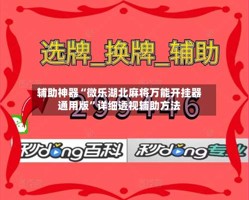 辅助神器“微乐湖北麻将万能开挂器通用版	”详细透视辅助方法-第3张图片