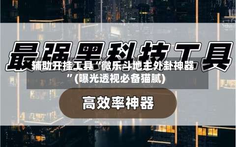 辅助开挂工具“微乐斗地主外卦神器	”(曝光透视必备猫腻)-第2张图片