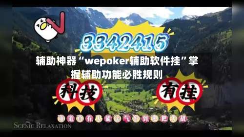 辅助神器“wepoker辅助软件挂	”掌握辅助功能必胜规则-第3张图片