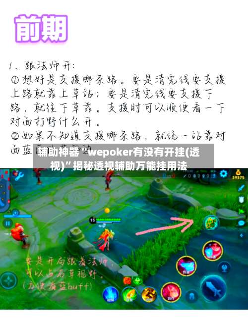 辅助神器“wepoker有没有开挂(透视)”揭秘透视辅助万能挂用法-第1张图片