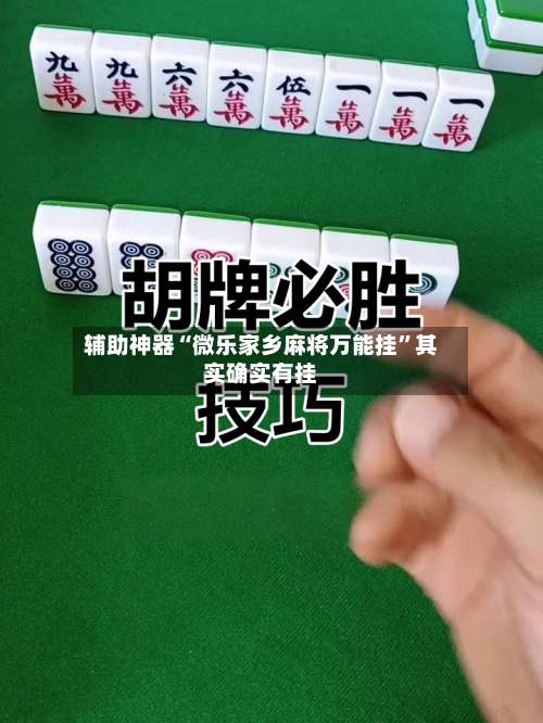 辅助神器“微乐家乡麻将万能挂	”其实确实有挂-第1张图片